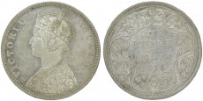 Victoria Queen, One Rupee -1876