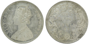 Victoria Empress, One Rupee-1879 # lots 2