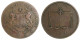 East India Company,½ Anna- 1834 # lots 3