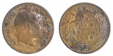 Edward VII, ½ PICE - 1906 # lots 19