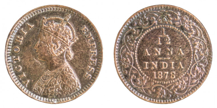 Victoria Empress, 1/12 ANNA -1878