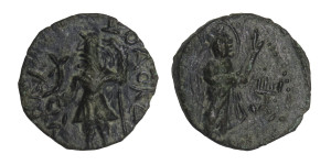 1 Drachm - Kanishka Nana # 2