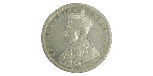 George V King Emperor, Half Rupee - 1916