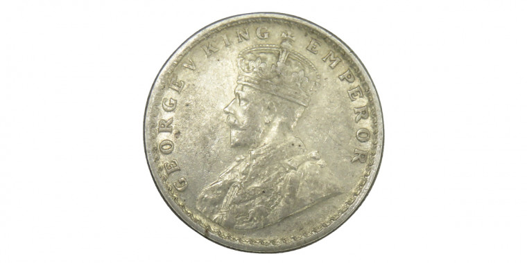 George V King Emperor, Half Rupee - 1912