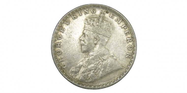 George V King Emperor, Half Rupee - 1926