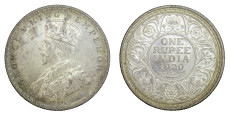 George V King Emperor, One Rupee - 1920