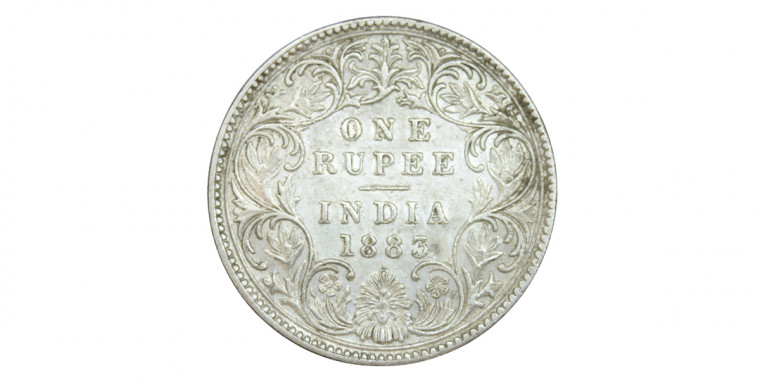 Victoria Empress, One Rupee - 1883