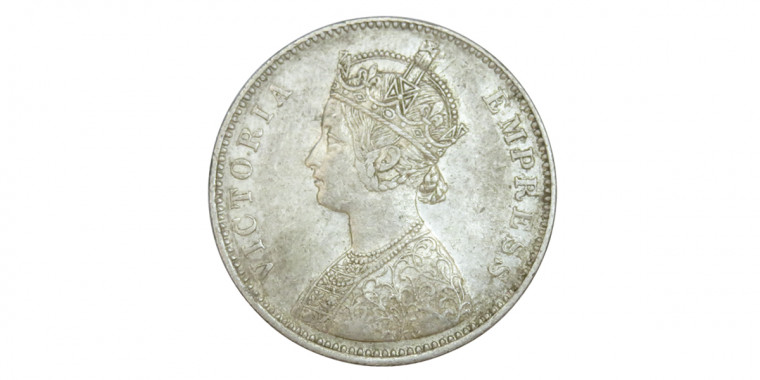 Victoria Empress, One Rupee - 1883