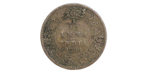 Victoria Empress, 1/12 Anna - 1884