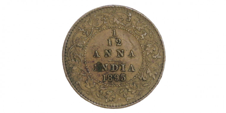 Victoria Empress, 1/12 Anna - 1895