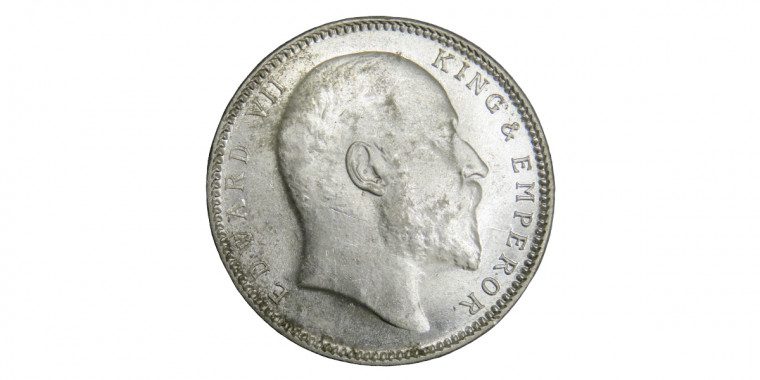 Edward VII King & Emperor, One Rupee - 1905 # Lot 2