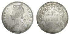 Victoria Empress, One Rupee - 1885