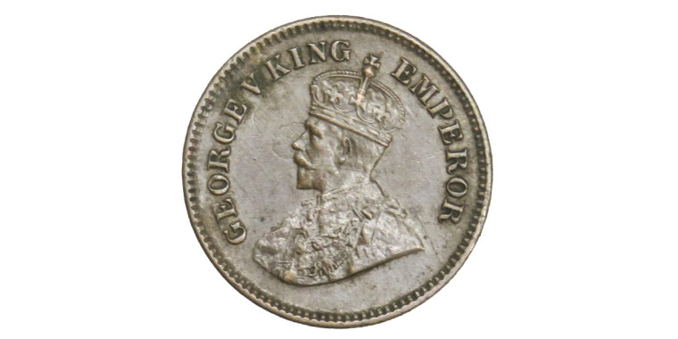 George V King Emperor, 1/2 Pice - 1925 # Lot 3