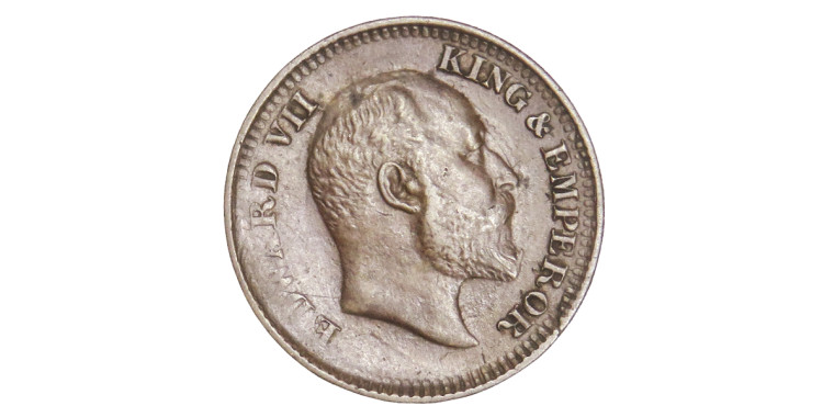 Edward VII King & Emperor, 1/2 Pice - 1909 # Lot 2