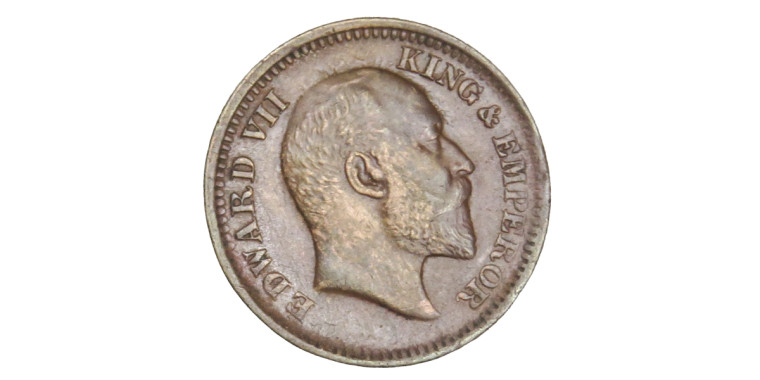 Edward VII King & Emperor, 1/2 Pice - 1906 # Lot 3