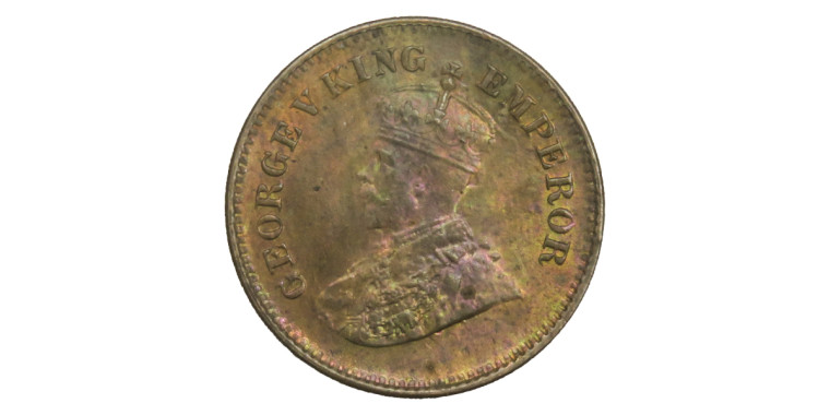 George V King Emperor, 1/2 Pice -1929