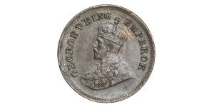 George V King Emperor, 1/2 PICE -1927 # Lot 3