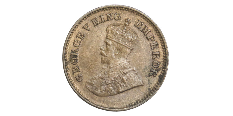 George V King Emperor, 1/2 PICE -1913