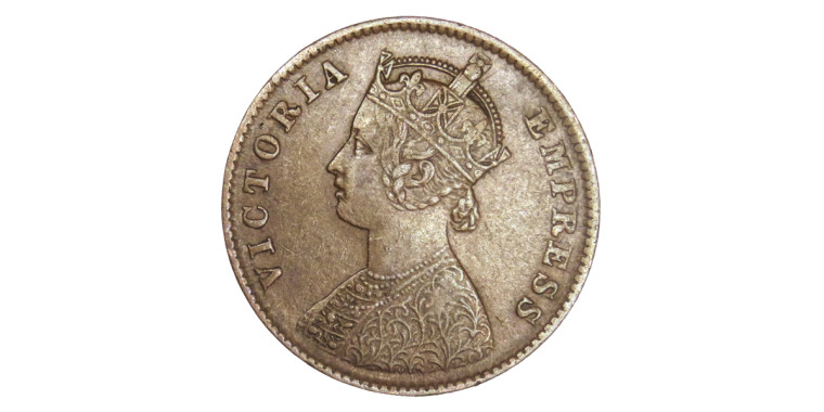 Victoria Empress, One Quarter Anna -1896 # Lots 11