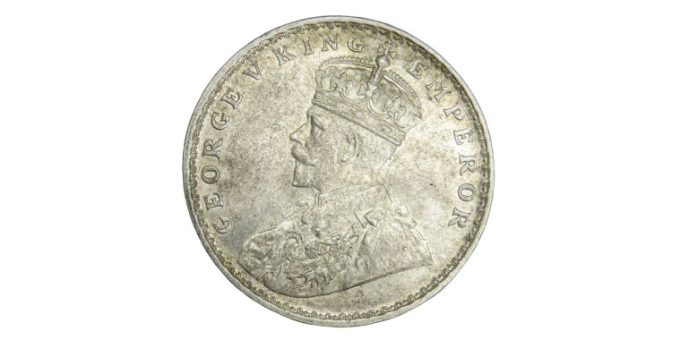 George V King Emperor, One Rupee - 1922 # Lot 1