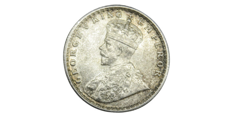 George V King Emperor, Half Rupee - 1936 # Lot 2