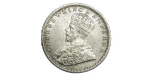 George V King Emperor, Half Rupee - 1925 # Lot 3