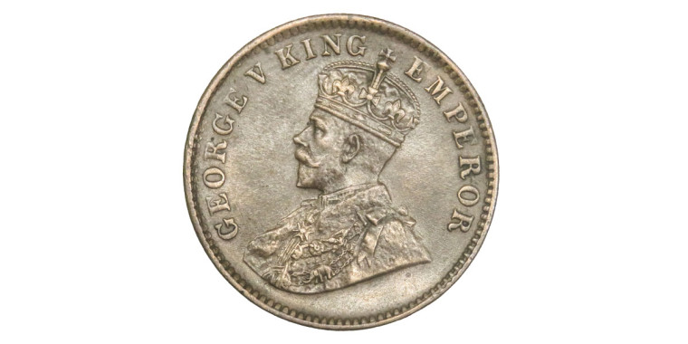 George V King Emperor, One Quarter Anna - 1931 # Lot 3