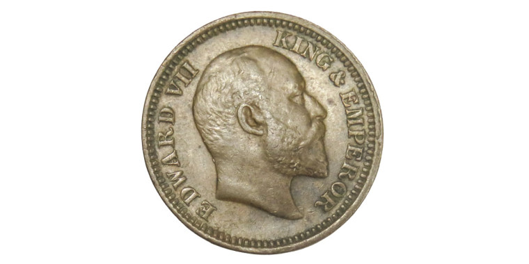 Edward VII King & Emperor, 1/2 PICE - 1906 # Lot 9