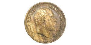 Edward VII King & Emperor, 1/2 PICE - 1910 # Lot 6