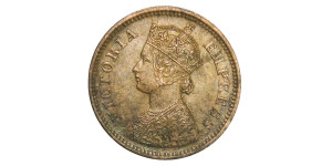 Victoria Empress, 1/2 PICE - 1895 # Lots 5