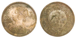 Victoria Empress, 1/2 PICE - 1894 