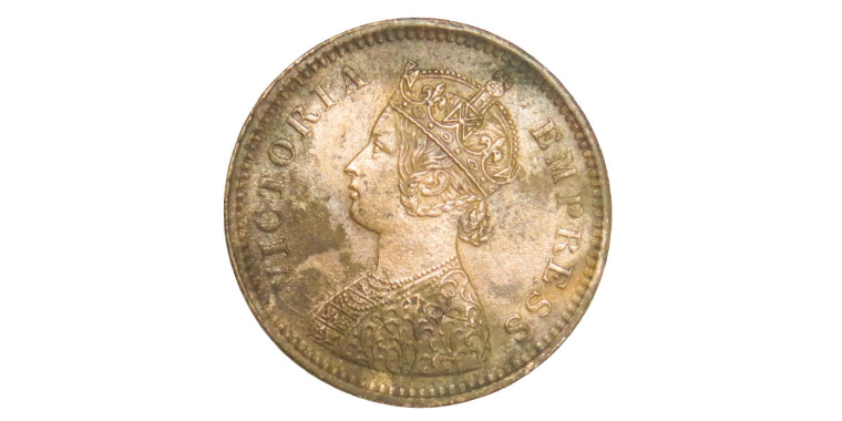 Victoria Empress, 1/2 PICE - 1894 