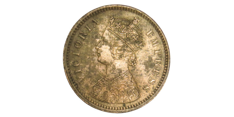 Victoria Empress, 1/2 PICE - 1894 # Lot 5