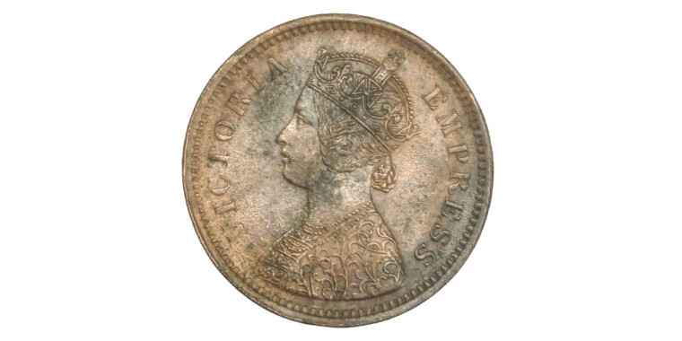 Victoria Empress, 1/2 PICE - 1894 # Lot 9