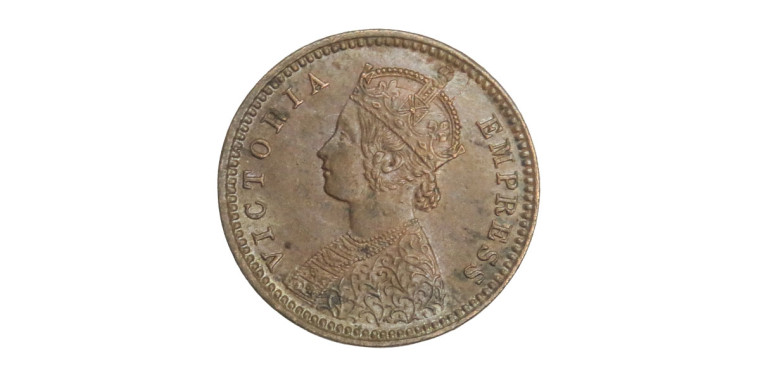 Victoria Empress, 1/12 ANNA -1901 # Lot 4