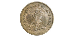 George V King Emperor, 1/2 PICE - 1925 # Lot 7