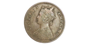 Victoria Empress, One Quarter Anna -1884 # lots 15