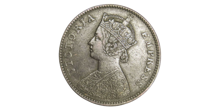 Victoria Empress, One Quarter Anna - 1882 # lots 28