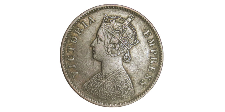 Victoria Empress, One Quarter Anna - 1882 # lots 29