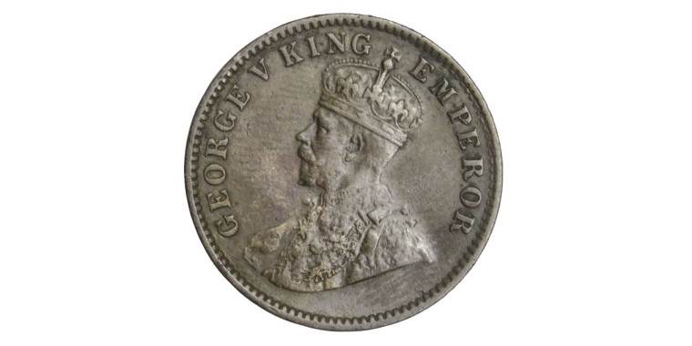 George V King Emperor, One Quarter Anna - 1931 # Lot 6