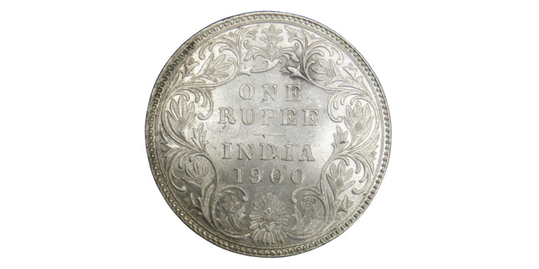 Victoria Empress, One Rupee - 1900