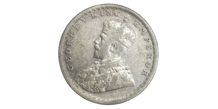 George V King Emperor, Half Rupee - 1930 # Lot 2