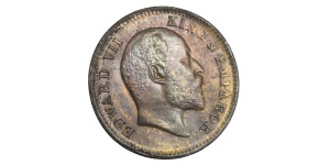 Edward VII King, One Quarter Anna - 1907 # Lots 12