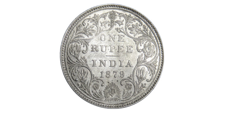 Victoria Empress, One Rupee-1879 # lots 4