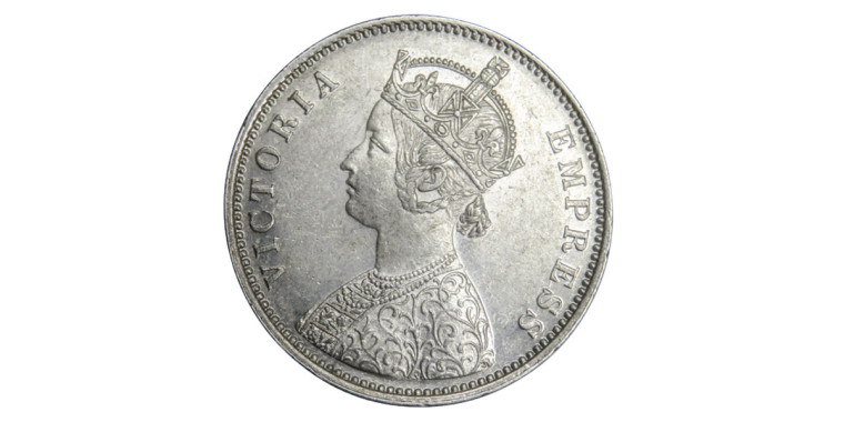 Victoria Empress, One Rupee-1877 # lots 7