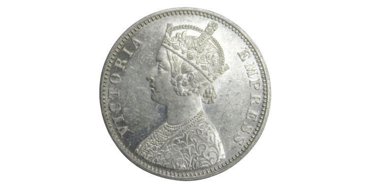 Victoria Empress, One Rupee - 1900 # Lot 2