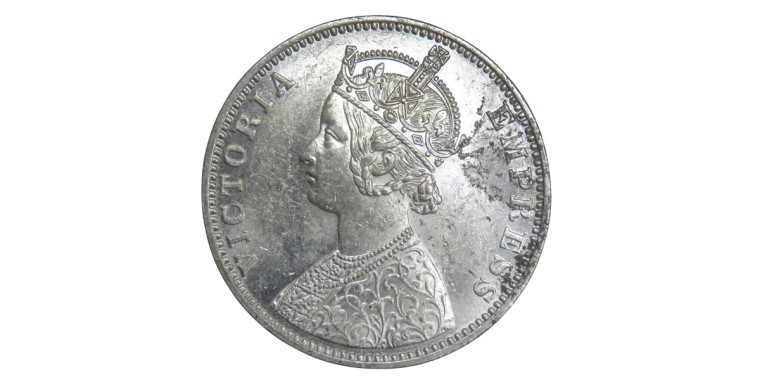 Victoria Empress, One Rupee - 1901 # Lot 3