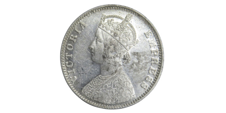 Victoria Empress, One Rupee - 1901 # Lot 4