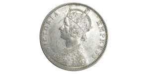 Victoria Empress, One Rupee - 1900 # Lot 6