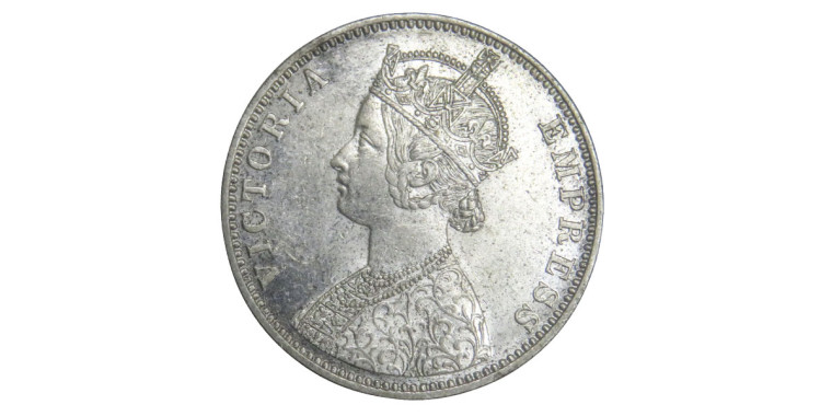 Victoria Empress, One Rupee - 1900 # Lot 7